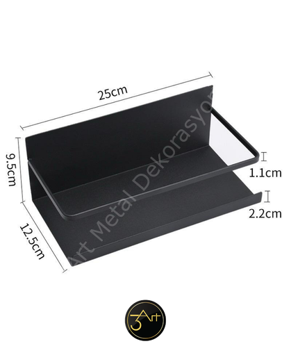 Metal Mutfak Rafı – Duvara Monte Baharatlık & Sosluk Raf Organizer