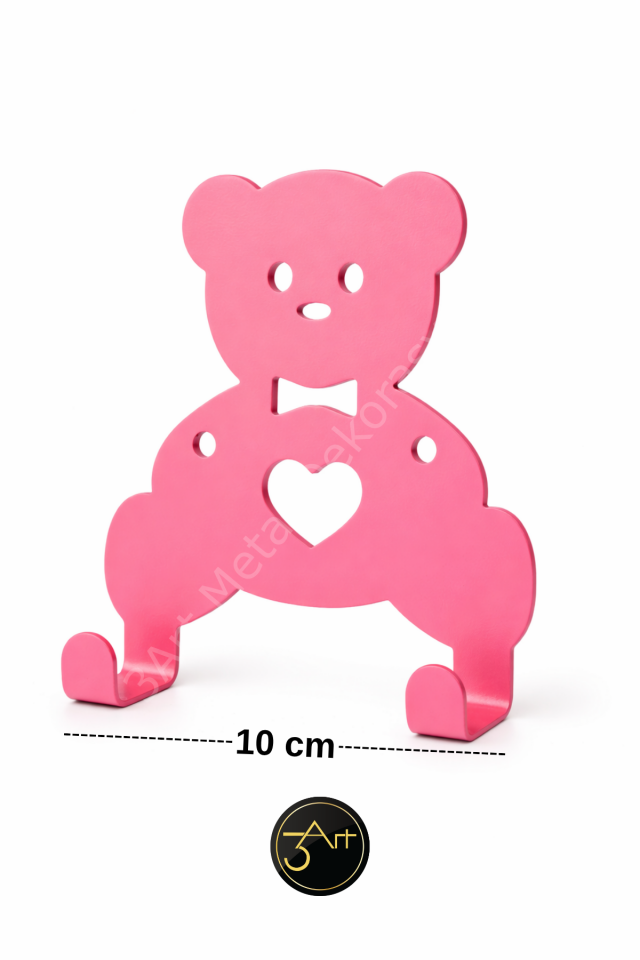 Dekoratif Çocuk Askılığı – Eğlenceli Figürlü Duvar Organizer