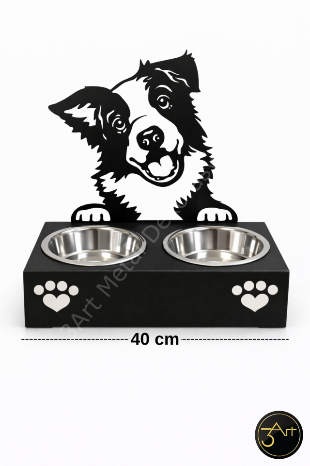 Köpek Mama ve Su Kabı Standı – Dayanıklı Ev & Bahçe Kullanımına Uygun