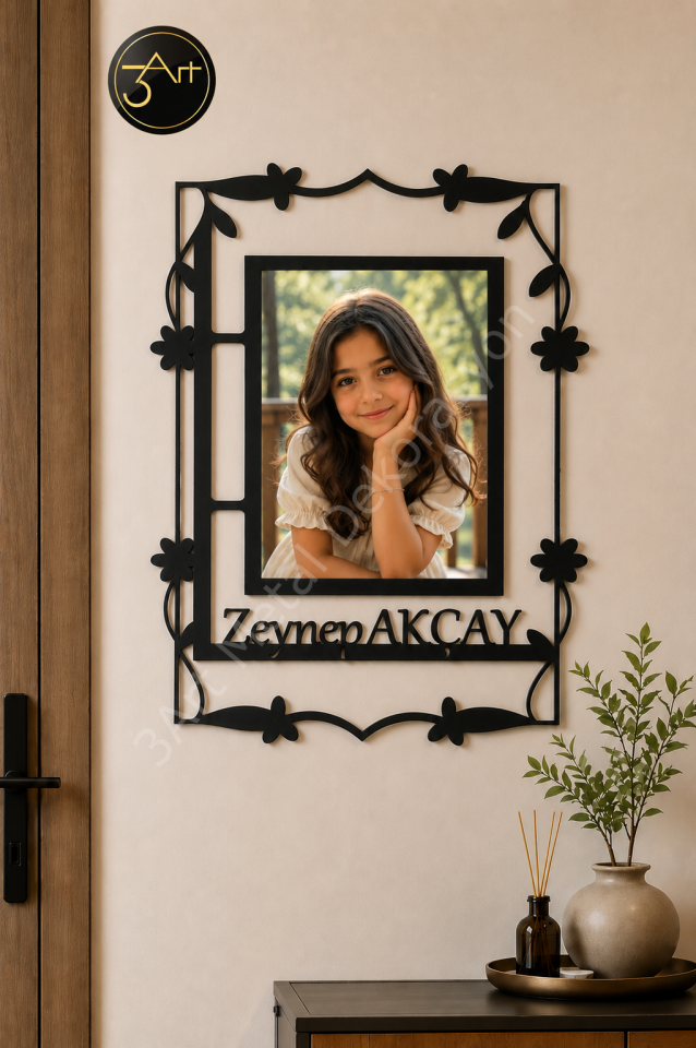 Çiçekli Çerçeve