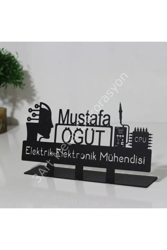 Elektrik Elektronik Mühendisi Masaüstü İsimlik