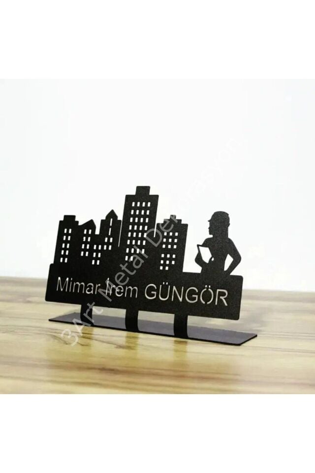 Mimar Masaüstü Metal İsimlik