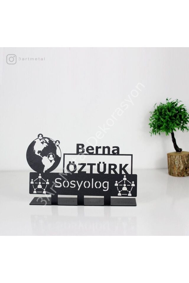 Sosyolog Masaüstü İsimlik