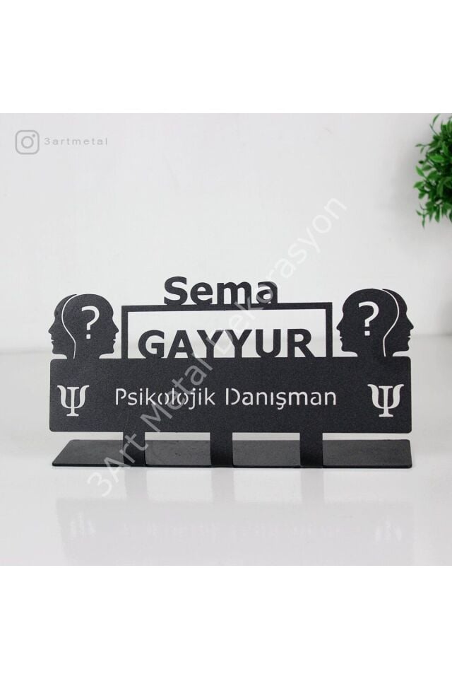 Pskolojik Danışman Masaüstü İsimlik