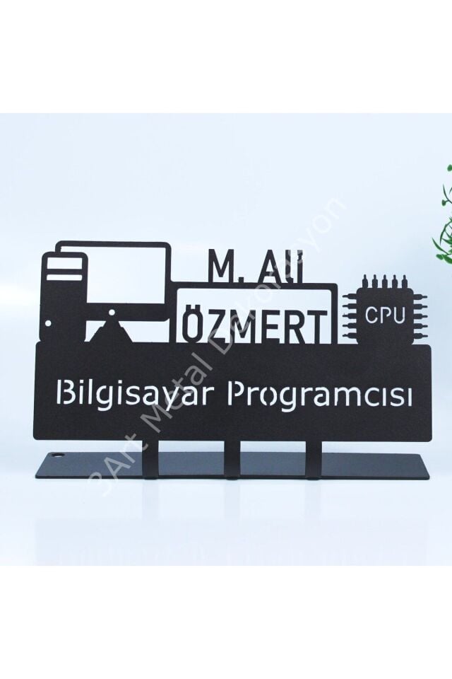 Bilgisayar Programcısı Masaüstü İsimlik