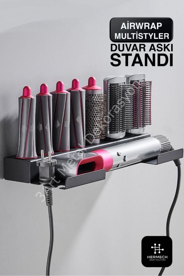 Dyson Airwrap Multistyler Uyumlu Duvar Standı