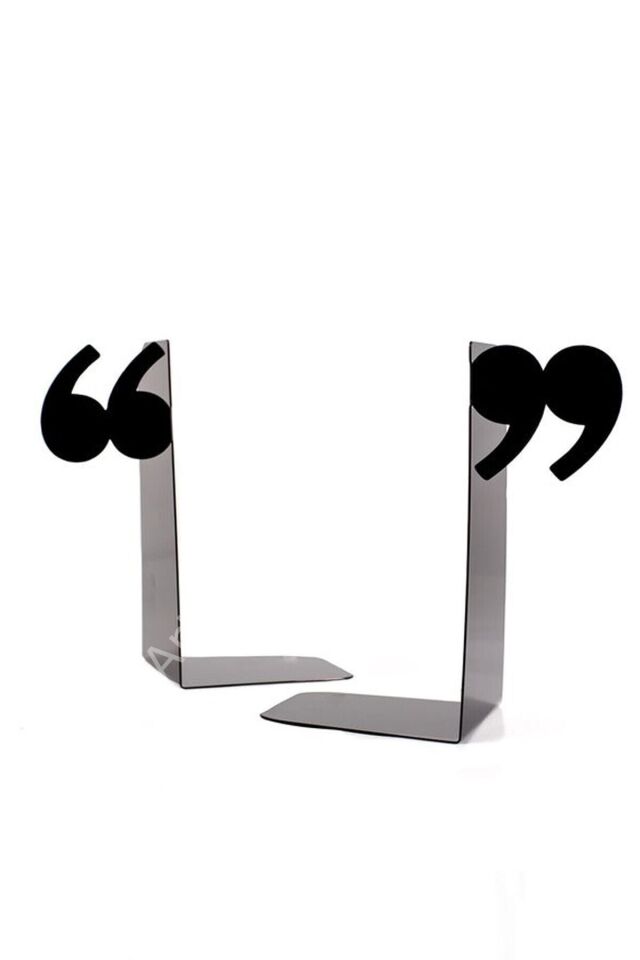 Dekoratif Metal Kitap Tutucu