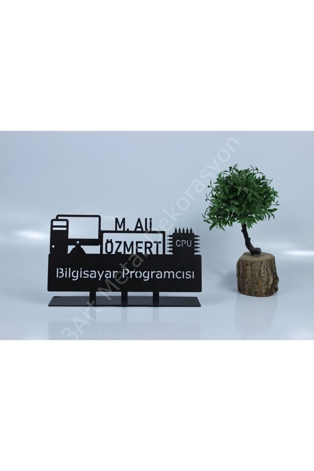 Bilgisayar Programcısı Masaüstü İsimlik