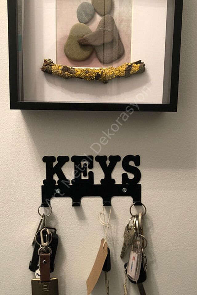 Keys Metal Anahtar Askılığı