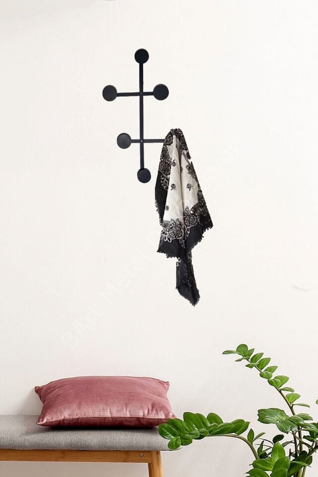 Dekoratif Metal Minimal Askılık