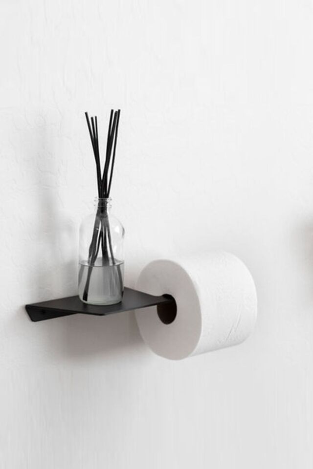 Metal Banyo Tuvalet Kağıdı Askılığı - Telefon Tutucu - Sabunluk - Tuvalet Kağıtlığı