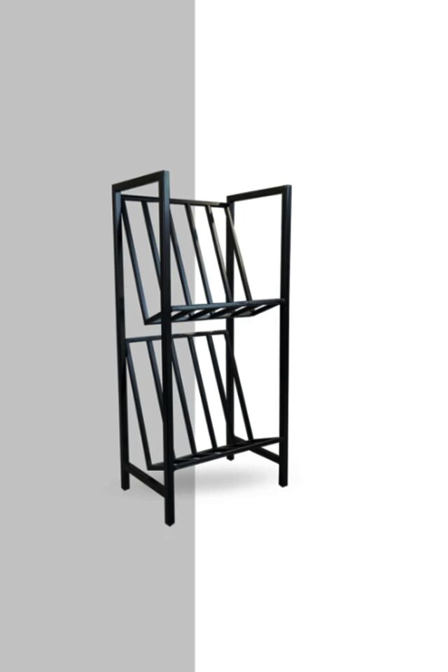 Dekoratif Metal Gazetelik / Dergilik / Metal Kitaplık - Düzenleyici