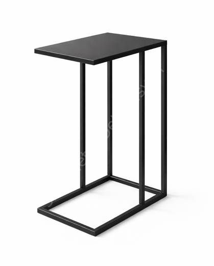 Minimal C Tipi Modern Yan Koltuk Sehpası