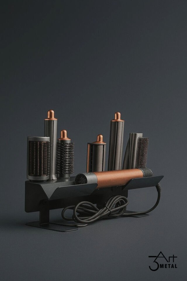 Airwrap™ Multi-Styler Metal Saç Şekillendirme Standı | Saç Maşası ve Fön Başlığı Supersonic Nural