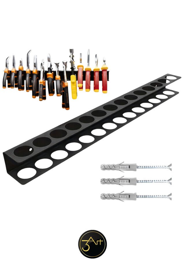 Pense ve El Aleti Askılığı - Duvar Tipi Takım Düzenleyici - Atölye & Garaj Organizeri