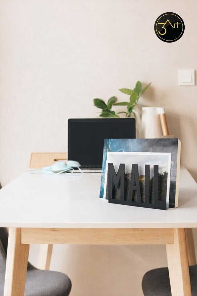 Kitap - Posta & Evrak Düzenleyici - Modern Organizer - Ofis ve Çalışma Masası İçin Şık Dosyalık