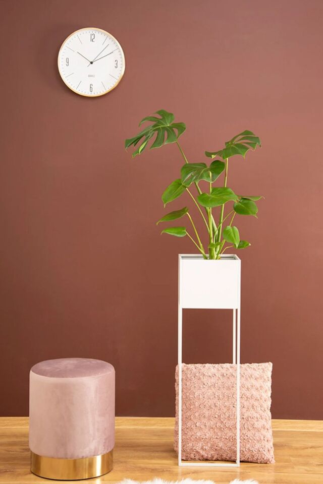 Dekoratif Saksılık - Metal Ayaklı Saksılık - Ev Bahçe Salon Dekoru