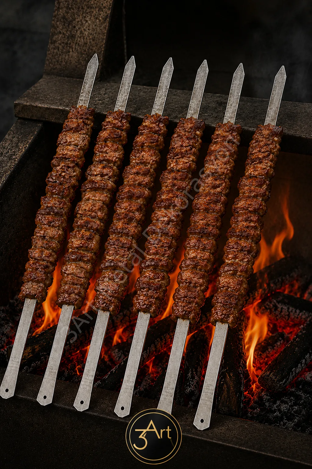 6’lı Cağ Kebabı Şişi