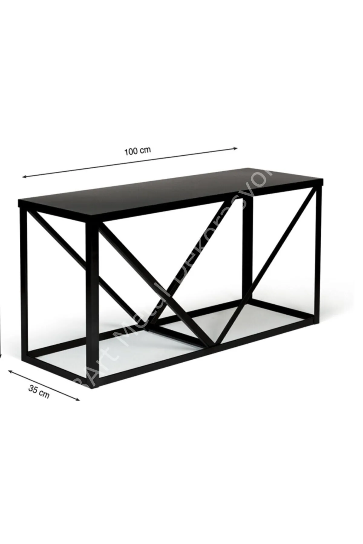 Dekoratif Metal Odunluk