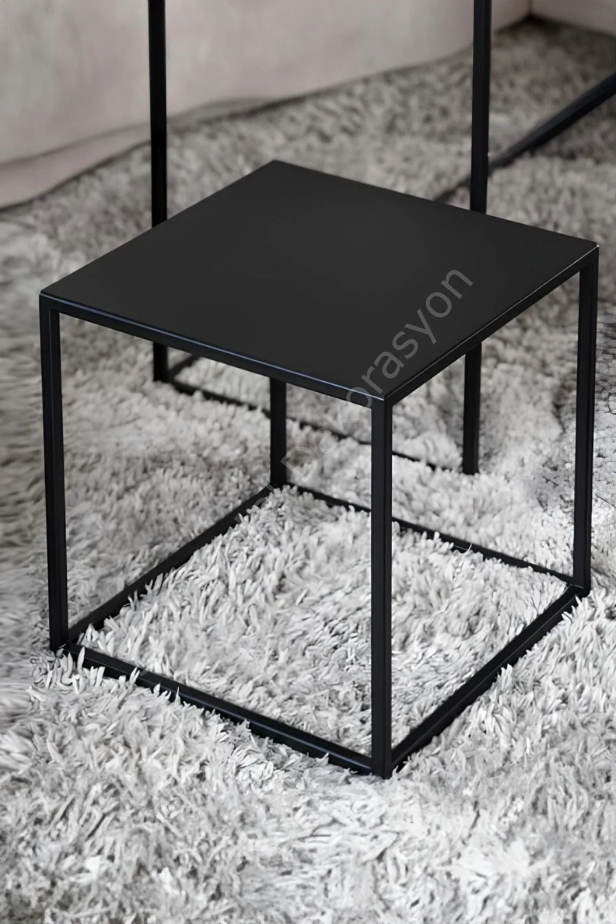 Dekoratif Yan Sehpa 2'li Set Zigon Sehpa