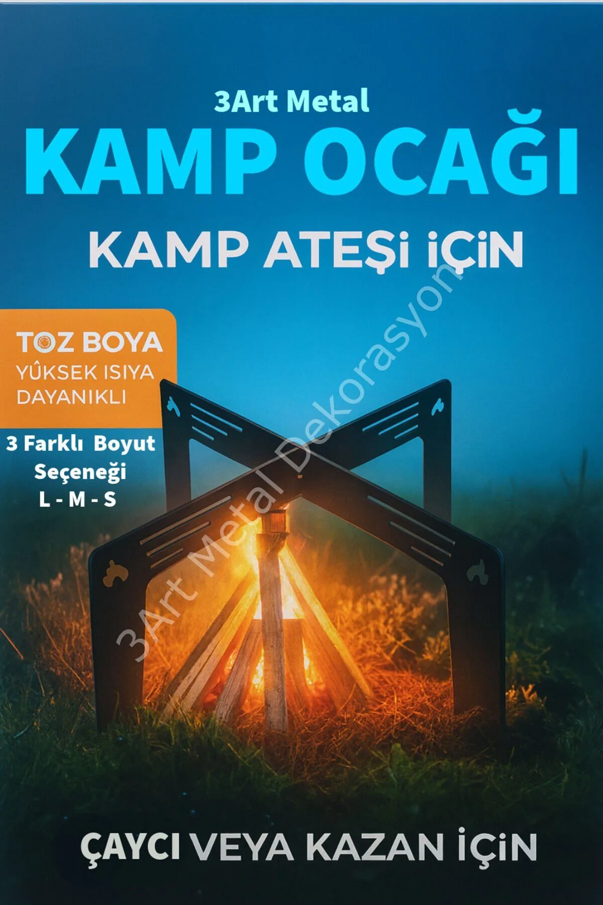 Demonte Metal Kamp Ocağı
