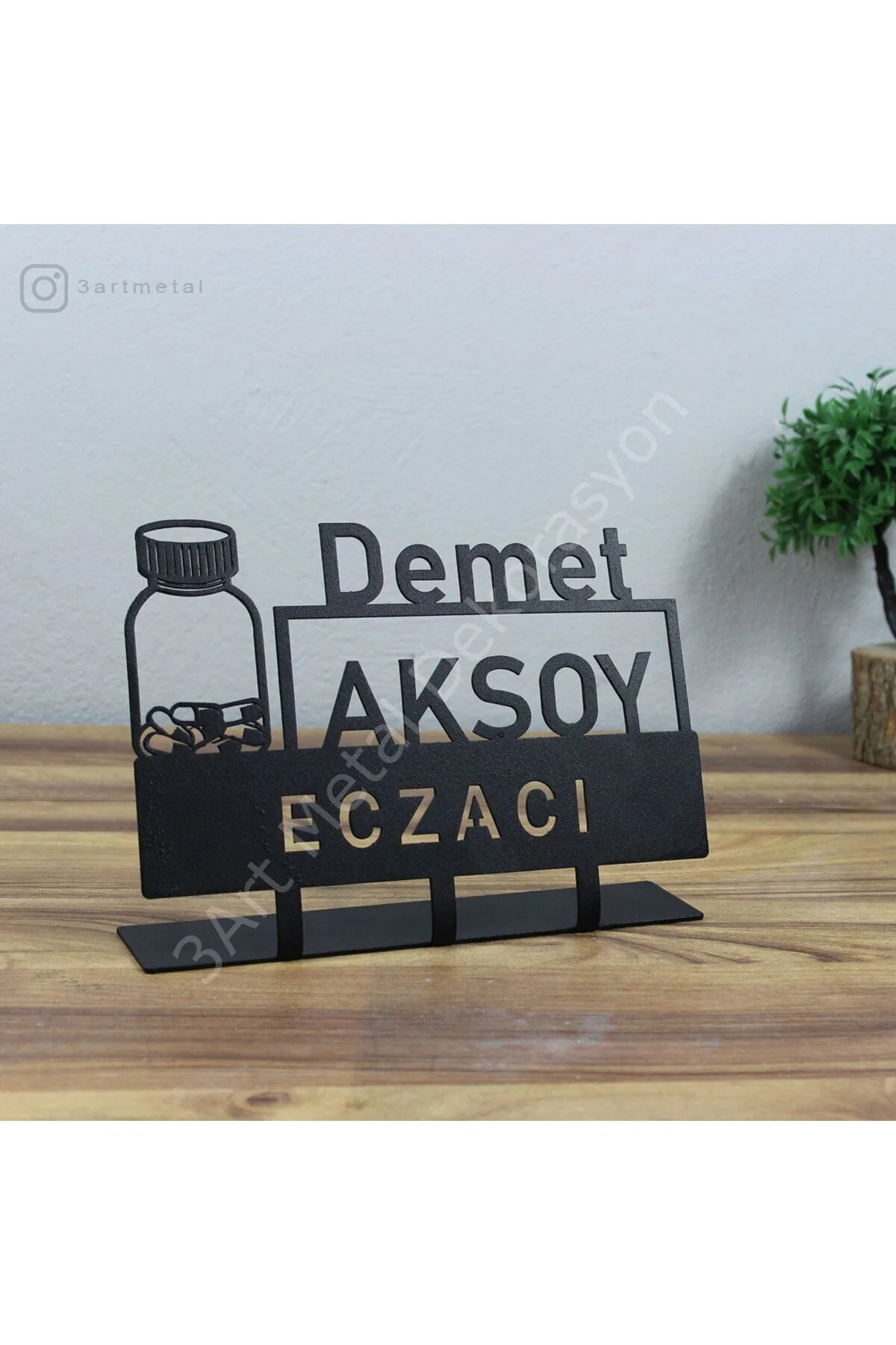 Eczacı Masaüstü İsimlik