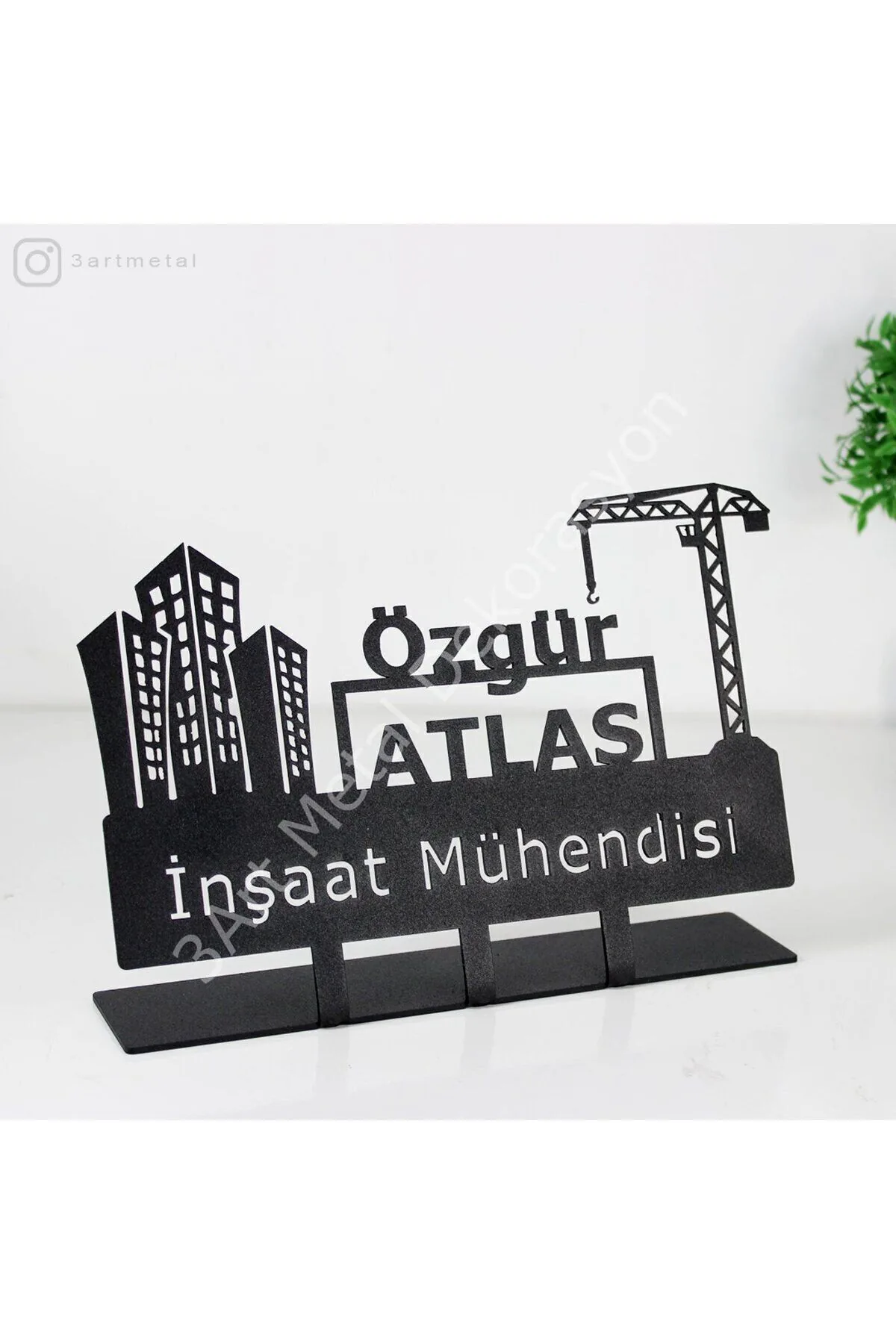 İnşaat Mühendisi Masaüstü İsimlik