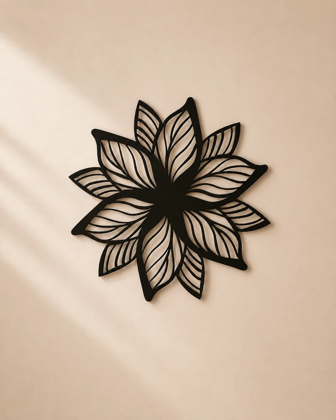 Mandala Metal Duvar Süsü
