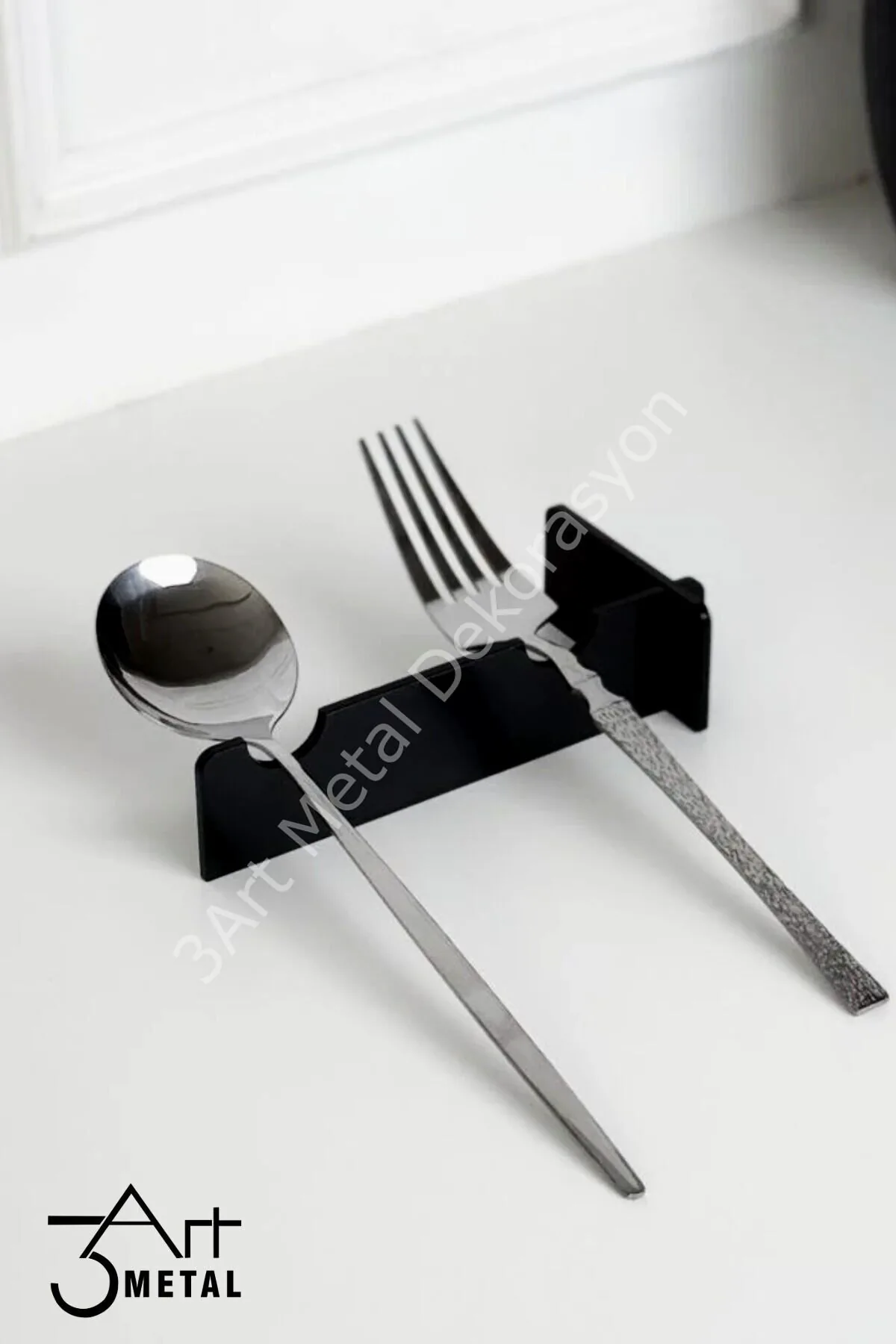 Metal Çatal Kaşık Standı