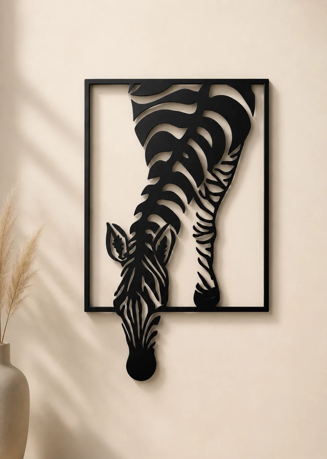 Modern Zebra Duvar Tablosu