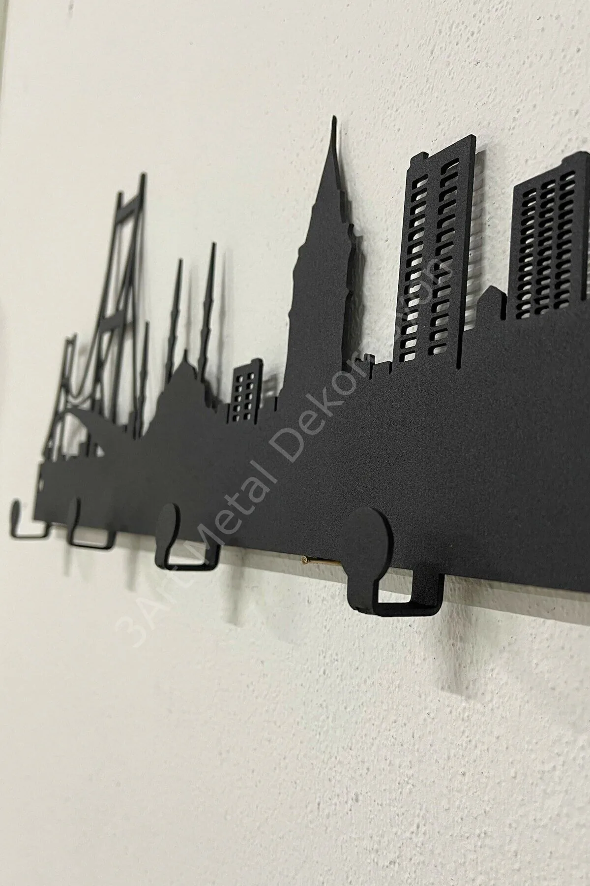 Pineapple Design Metal Duvar Askısı