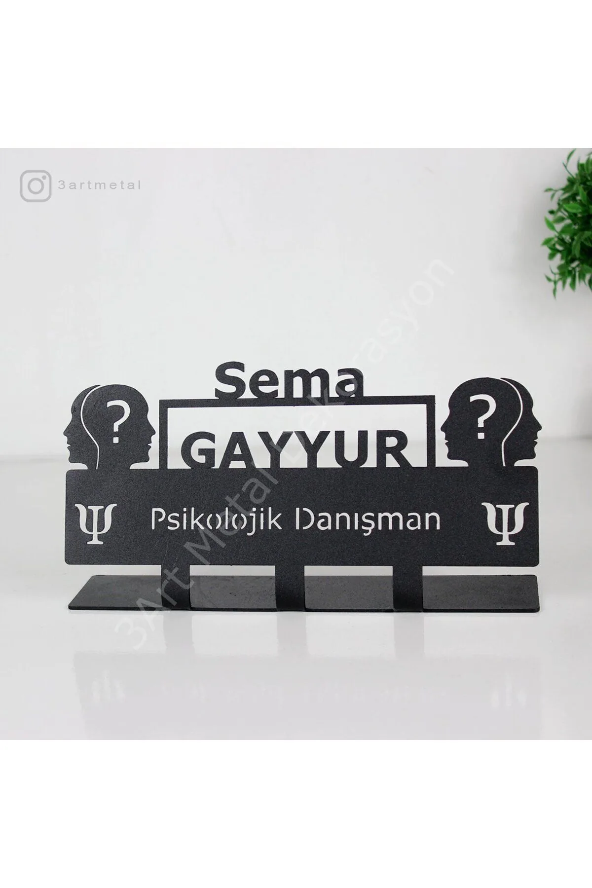 Kişiye Özel Pskolojik Danışman Masaüstü İsimlik
