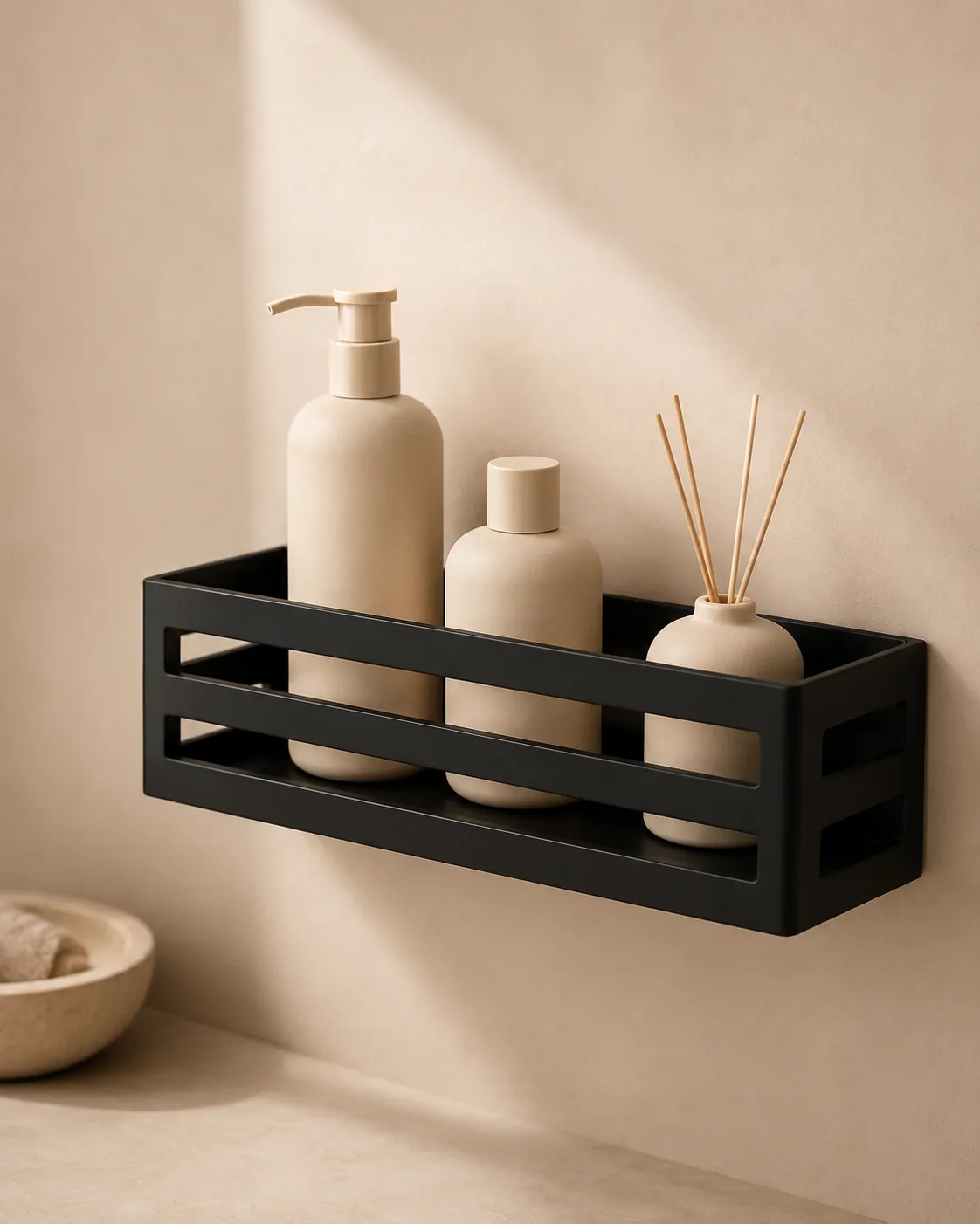 Suya Dayanıklı Metal Banyo ve Mutfak Rafı