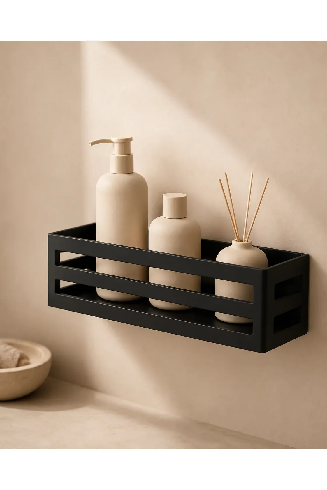 Suya Dayanıklı Metal Banyo ve Mutfak Rafı